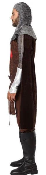 Disfraz de Caballero Medieval Cruzado para Hombre Caballeros y Cruzados Medievales Atosa